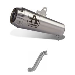 Pro-Race ARROW Nichrome Exhaust Kit with Central Connector for BMW R Nine T Scrambler