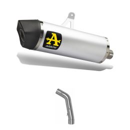 Maxi Race-Tech ARROW Slip-On Exhaust Kit Aluminum with Connector for Honda CBR 1000 RR