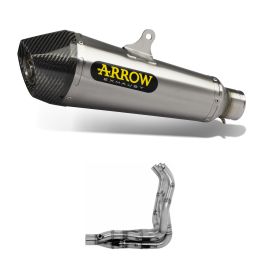 ARROW X-Kone Auspuffkit mit Anschluss für Kawasaki Z 800