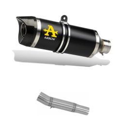 ARROW Street Thunder Aluminium Dunkel Slip-On Kit mit Connector für Suzuki GSX-R 600 i.e