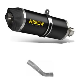Race-Tech ARROW genehmigte Carbon-Auspuffanlage mit Endkappe und Anschluss Aprilia RSV 4