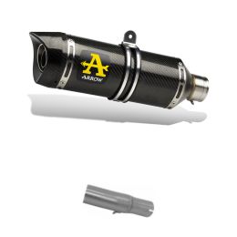 ARROW Thunder Carbon End-Kit mit Endkappe und Anschluss für Suzuki GSX-R 600 i.e
