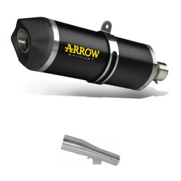 Race-Tech ARROW Dunkles Aluminium-Auspuffkit mit Anschluss für Honda NC 700 S