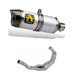 ARROW Thunder Terminal Kit aluminum with end cap and collector kit Yamaha Tracer 900 GT