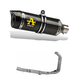 ARROW Thunder Auspuffkit und Endkappe sowie Katalysator-Kit für Yamaha Tracer 7