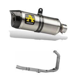 ARROW Thunder Endkappen-Kit und Katalysator-Kit Yamaha Tracer 700