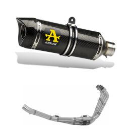 ARROW Thunder Endkappen-Kit mit Katalysator-Kit für Honda CB 650 F