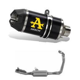 ARROW Indy-Race Carbon End Cap Kit und Collector Kit für Aprilia TUONO 660