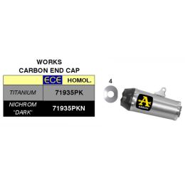 ARROW Works Titan Auspuffkit mit Endkappe und Sammlerkits für Yamaha TRACER 9 GT
