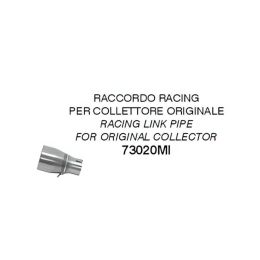ARROW Rennstecker für Urban-Auspuff für Peugeot METROPOLIS 400