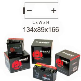 ASAKI 404250355 Motorcycle battery