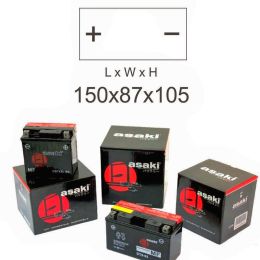 ASAKI 404251135 Motorcycle battery