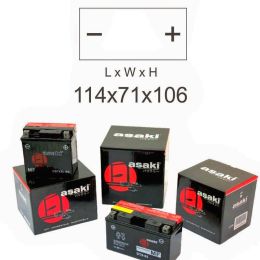 Motorrad batterie ASAKI 404251155