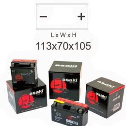 BATTERIA CTZ7S-BS CON ACIDO A CORREDO