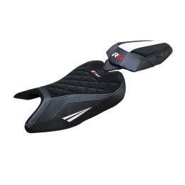 Sitzbezug mit logo Bezz Velvet Special Edition spezifisch WH für APRILIA rs 457