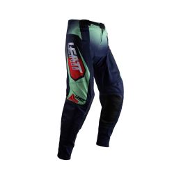 Pantalon moto LEATT Moto 4.5 Matcha vert noir légers et respirants