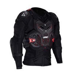 LEATT 5.5 Evo Motorrad Schutzshirt Schwarz lange Ärmel