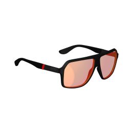 LEATT TheViz Andes Polarized Sonnenbrille Schwarz Rote Linsen 14%