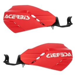 Paramani aperti ACERBIS rossi/bianchi K-Linear HH per HONDA