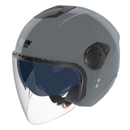 Casco jet urbano NOLAN N20-2 Visor Classico 303 grigio lucido