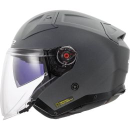 Casco Jet LS2 OF603 INFINITY II Solid Cemento Opaco