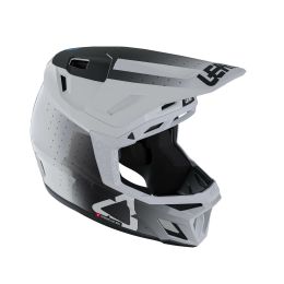 Casco MTB LEATT Gravity 8.0 V24 bianco calotta regolabile Turbine 360°
