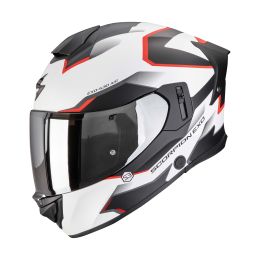 Casco integrale Scorpion EXO-530 AIR Clip bianco rosso