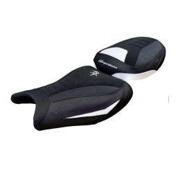 Seat cover Japan Velvet Ultragrip WH with logo for SUZUKI gsx r 1300 hayabusa