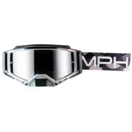 Maschera Motocross MPH PRO-RACE Camo Nero Bianco