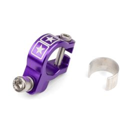 STAGE6 CNC Aluminum Purple Exhaust Clamp