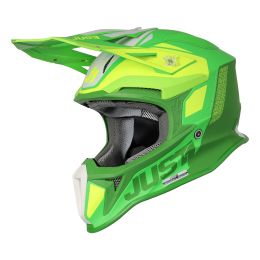 CASCO MOTOCROSS JUST1 J18 MIPS PULSAR LIME FLUO / VERDE OPACO