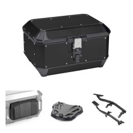 Kit bauletto GIVI TREKKER ALASKA nero 56L per YAMAHA XTZ TENERE