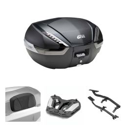 Kit bauletto GIVI V47 TECH carbon fumè 47L per BMW