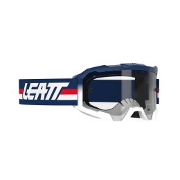 Masque cross LEATT Velocity 4.5 Royal bleu lentille transparente 83%