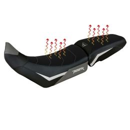 Sitzbezug Heating Comfort 6GRR mit logo für TRIUMPH tiger 900