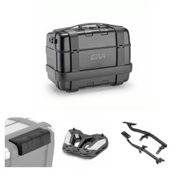 Kit bauletto GIVI TREKKER nero 46L per YAMAHA TRACER 7