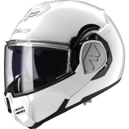 Casque Modulaire Reversible LS2 FF906 ADVANT Solid Blanc Brillant