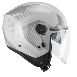 Casco jet CGM 126G IPE CITY bigio grigio