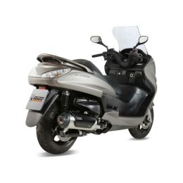 MIVV Urban Komplettauspuff Edelstahl genehmigt für YAMAHA Majesty 400 2007-2014
