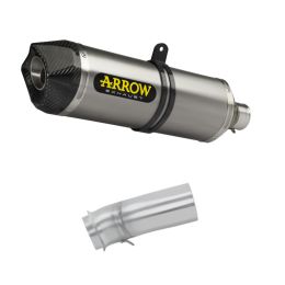 ARROW Race-Tech Racing Slip-On Auspuff Carbon Titan Kappe Husqvarna 701 2021-2024