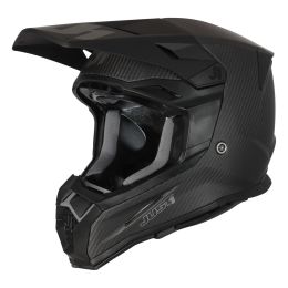 CASCO MOTOCROSS JUST1 J22 SOLID CARBON OPACO