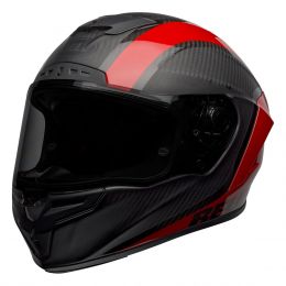 Full Face Helmet Bell Race Star Flex Dlx Tantrum 2 Matte Black Glossy Red