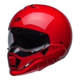 Casque Modulable Bell Broozer Duplet Rouge Brillant