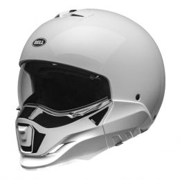 Modular Helmet Bell Broozer Duplet Glossy White