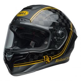 Full Face Helmet Bell Race Star Flex Dlx Roland Sands Design Black Gold Player