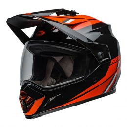 Enduro Helm Bell MX-9 Adventure Mips Alpine Schwarz Orange