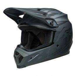 Motocross Helmet Bell MX-9 Mips Decay Matte Black