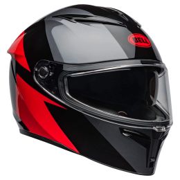 Casques Integraux BELL LITHIUM Shear Gris Rouge Métallisé