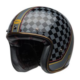 BELL Custom 500 Roland Sands Wreakers Jethelm Cafe Racer schwarz gold
