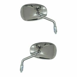 Coppia specchietti manubrio FAR 7990/7991 cromo